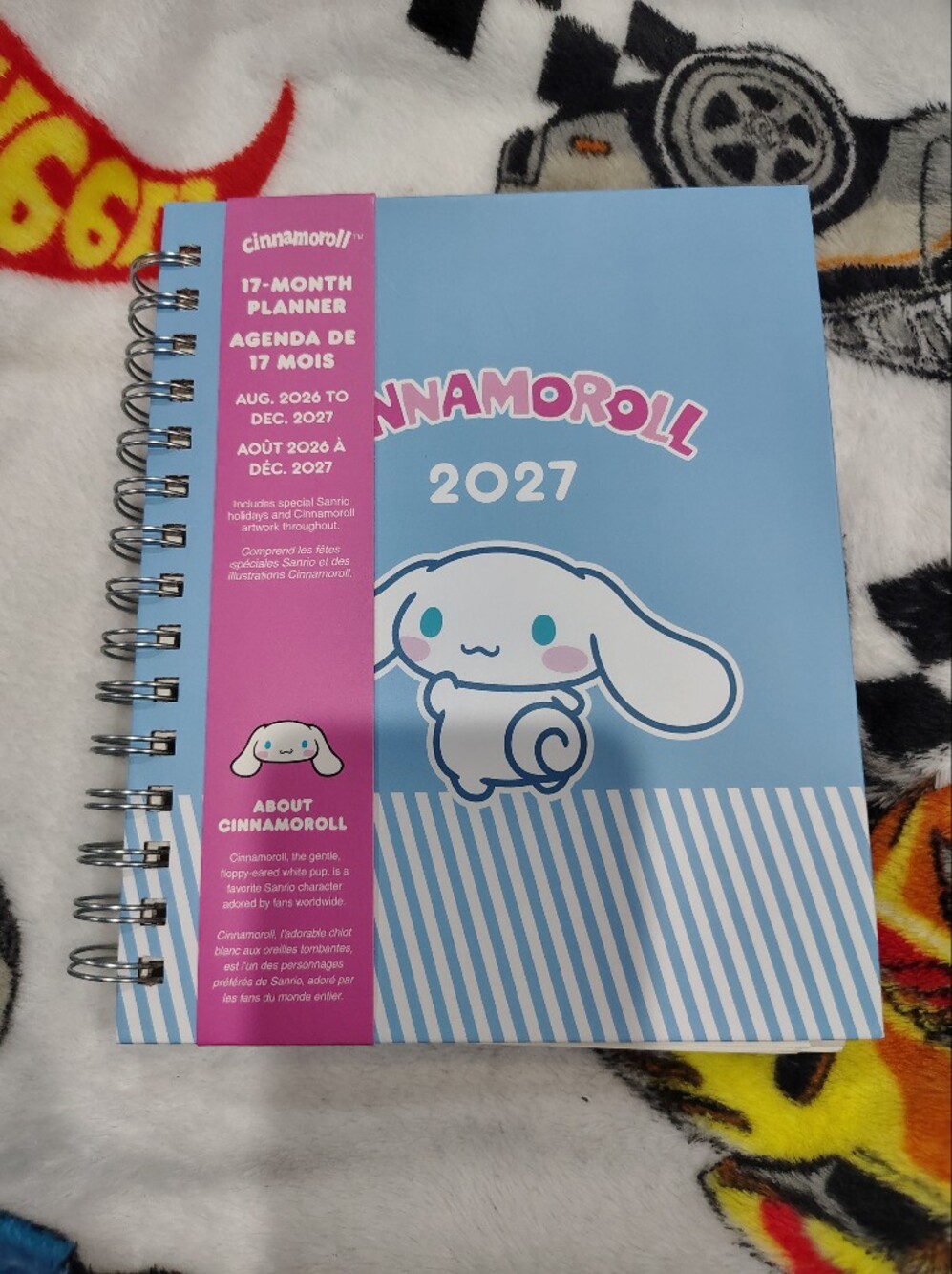 2027 Cinnamoroll 17-Month Planner